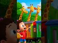 The Jungle Choo Choo Train | Wild Animal Ride | Giggle Train Kids #shorts