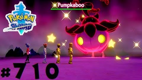 Pokemon Sword Shiny Dynamax Pumpkaboo Raid & Catch