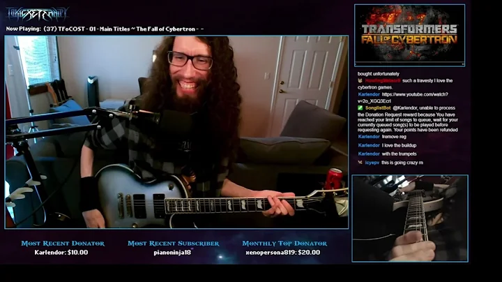 ToxicxEternity TV - [Transformers Fall of Cybertron] Main Title (Reaction)