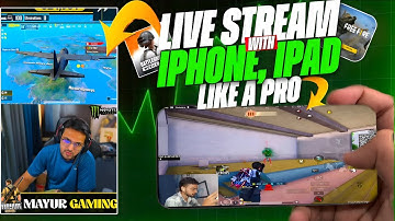 How to Stream on Youtube with Streamchamp - IPhone, IPad | Stream Champ se Live Stream Kaise Kare