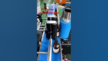 #DropperBottleLabelingMachine, Automatic Round Bottle Labeling Machine #labelingmachine #shorts