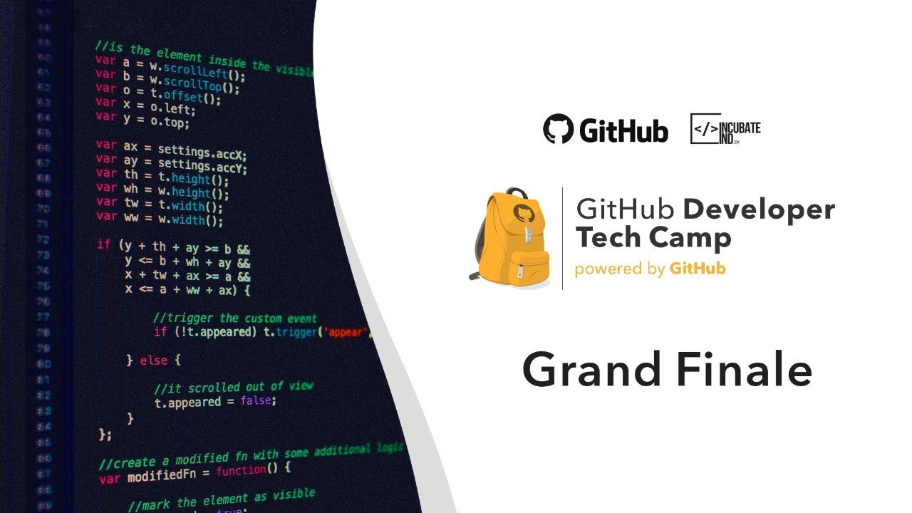 GitHub Tech Camp | Day 4 | FINALE - YouTube