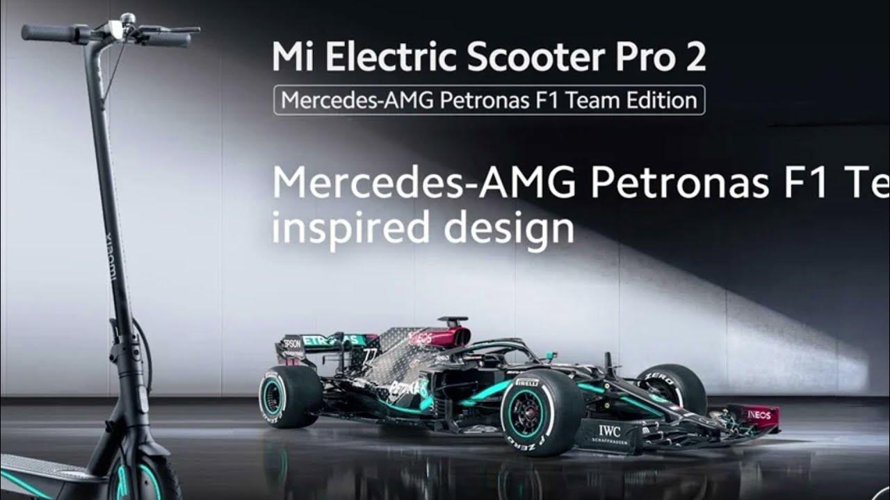 New Mi Electric Scooter Pro 2 - Mercedes-AMG Petronas F1 Team Edition 