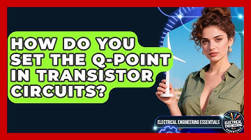 How Do You Set The Q-point In Transistor Circuits? - Electrical Engineering Essentials