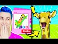 You *TRADE* IT...You *TURN INTO* IT!! TRAPPED As *ANIMOJI* Dream Pets Challenge In Adopt Me (Roblox)