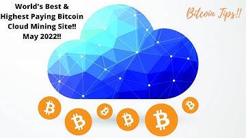 New High Paying Bitcoin Cloud Mining Site May 2022!! ECOS!!