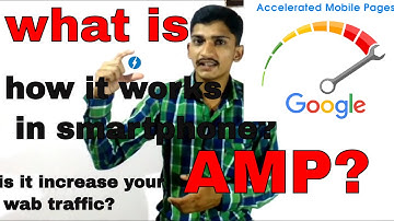 what is AMP - Accelerated Mobile Pages ? how it works? explain in details in hindi