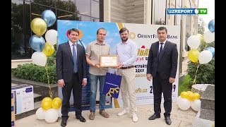 Победителю акции OrientFinansBank была вручена путевка в Дубай