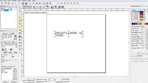 Ezcad Fiber Laser Software Variable Text Full Function manual