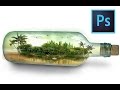 Photoshop Tutorial - island Photo manipulation Bulb