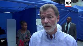 Early voting in Haiti's presidential election