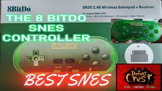 8 BITDO Super Nintendo Controller with gameplay testing Demon Crest 😍😍🕹️