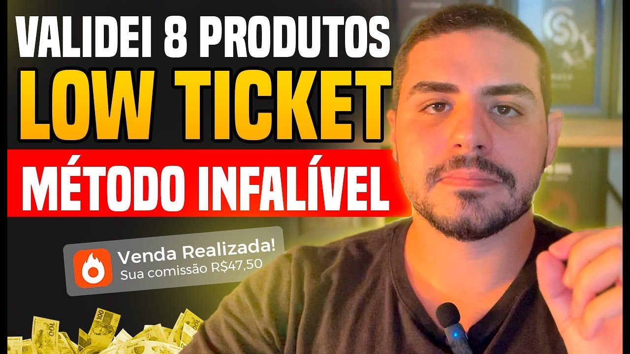O MELHOR Método para Validar PRODUTOS LOW TICKET em 2025