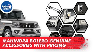 Mahindra Bolero Genuine Accessories With Pricing screenshot 1