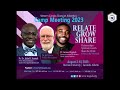 EVENING SESSION || CANADA WEST GHANA CAMP MEETING