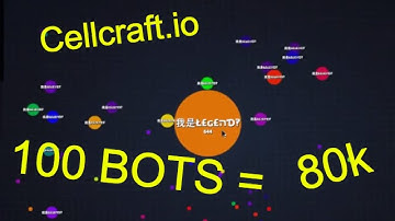 100 BOTS IN CELLCRAFT.IO//80k