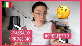 Italian Past Tenses Imperfetto and Passato Prossimo, what's the difference? (ita audio)