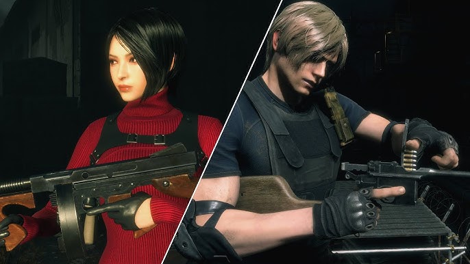 The RE4 Remake Deluxe Edition skins have been revealed! Here's a look at  Leon & Ashley Costumes: 'Casual' & 'Romantic' #residentevil4 #RE4…