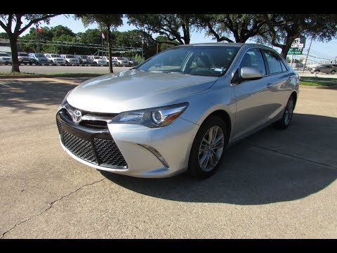 4802AMG 2015 TOYOTA CAMRY SE SILVER VID - YouTube