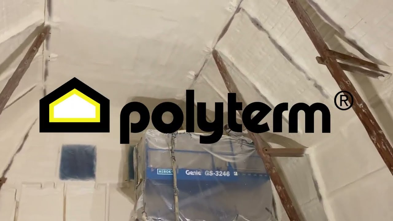 Sprayisolering- Polyterm - YouTube