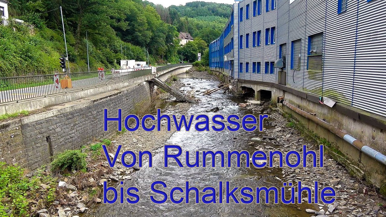 Teil 20 Hochwasser Dahl 2021 Rummenohl bis Schalksmühle