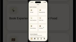 Hotel Companion Demo - Hotel Experience IOS Mobile Application