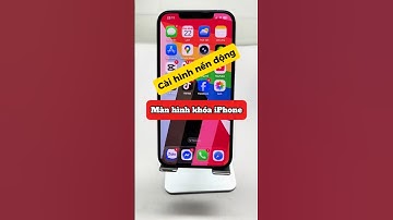 Cách cài hình nền động (Hình nền 3D) ra màn hình khóa iPhone #ngocthoshop