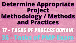 Determine Appropriate Project Methodology/Methods and Practices | Process Domain Task 13