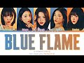LE SSERAFIM 르세라핌 Blue Flame 2023 Ver Color Coded Lyrics Han Rom Eng 