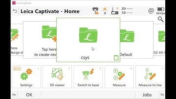 Creating a State Plane Coordinate System in Leica Captivate