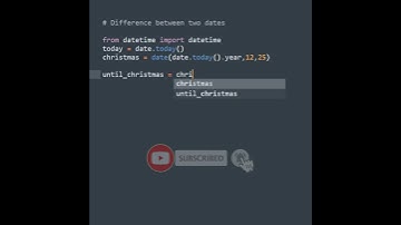 In Python, you can apply mathematical operations on date #Shorts