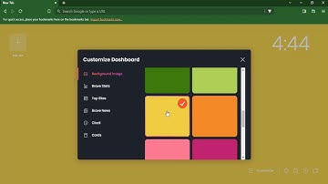 How to Customize new tab page in Brave Browser
