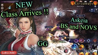 Black Desert Mobile The New Class Askeia BS and NOVS showcase, New Meta with Bugs ?, Giveaways, GG👊🏼