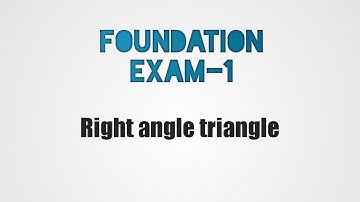 foundation exam 1