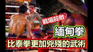 【比泰拳更加殘暴的武術 緬甸拳 !! 】 戰場殺敵的最佳首選 /頭撞是可以的