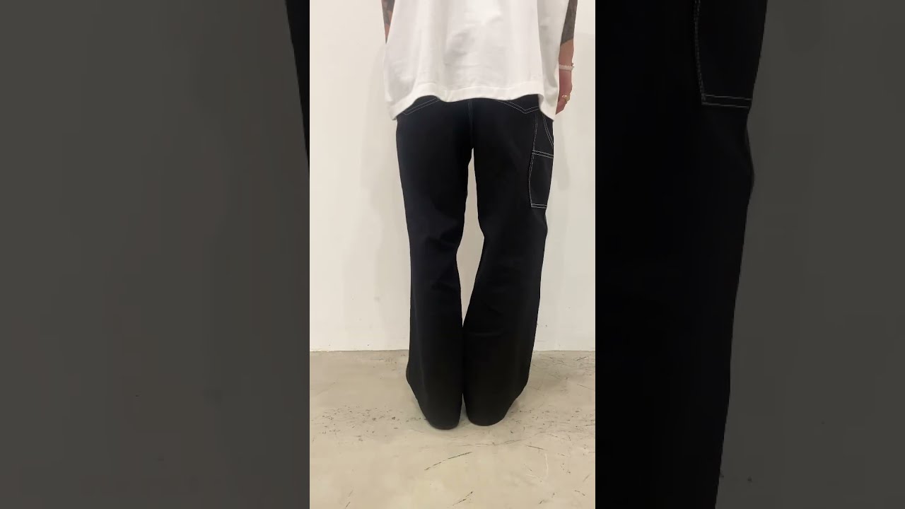 パンツ COOTIE rigid denim painter pants S 24a/w COOTIE rigid denim painter pants S 24a/w