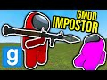 HUNTED BY IMPOSTOR IN GMOD!! (Garry's Mod Nextbot)