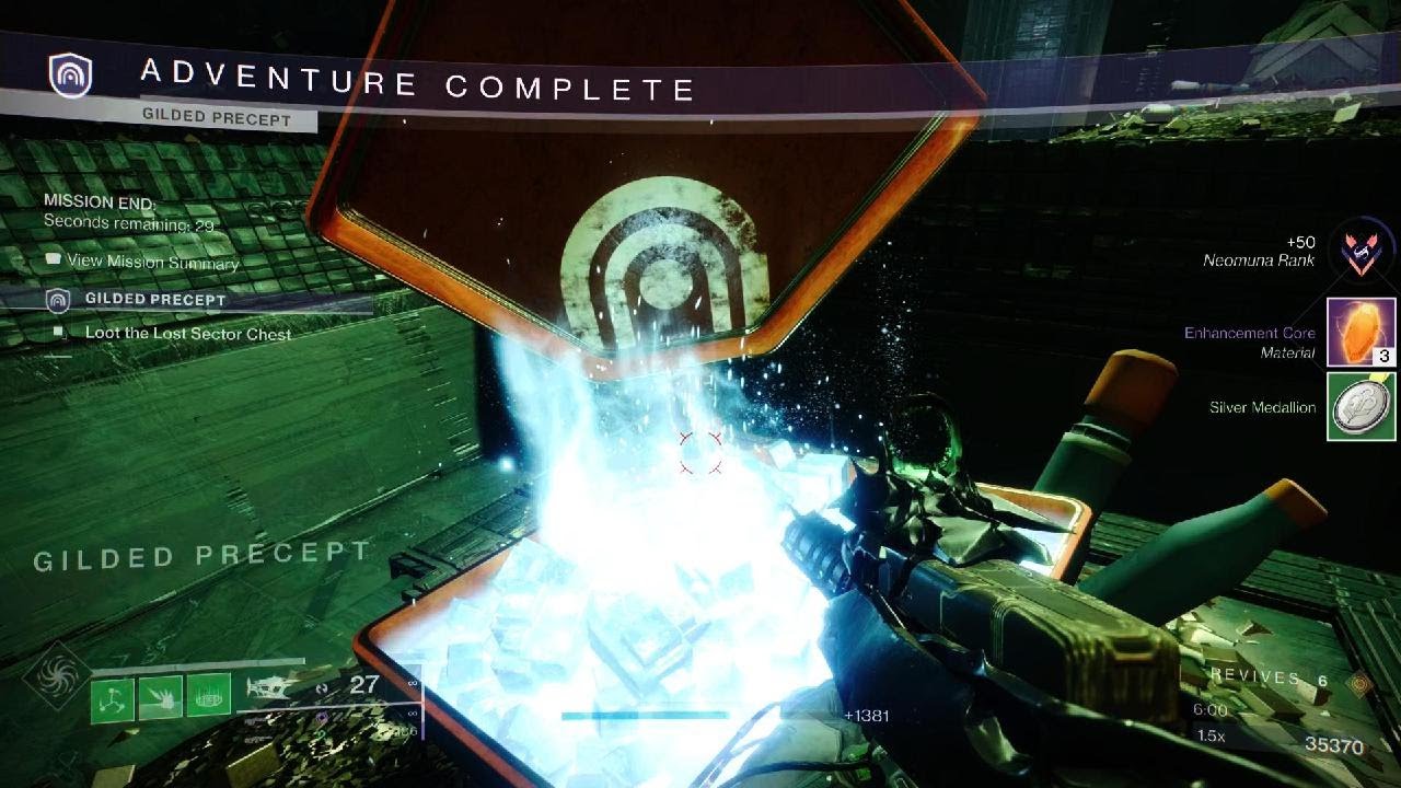 Destiny 2 Guided Precept. Intermediate material farm (+ Exotics