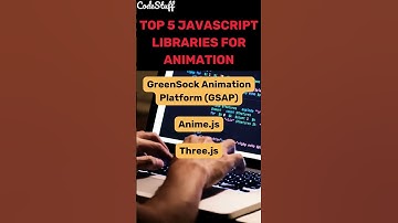 Top 5 JavaScript Libraries for Animation #shorts