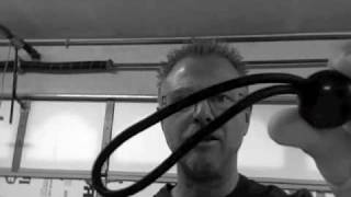 Wrapping mic cables with bungees, great cable ties