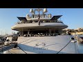 Motor Yacht LIONESS V Benetti 64 m. (ex LIONHEART) @archiesvlogmc