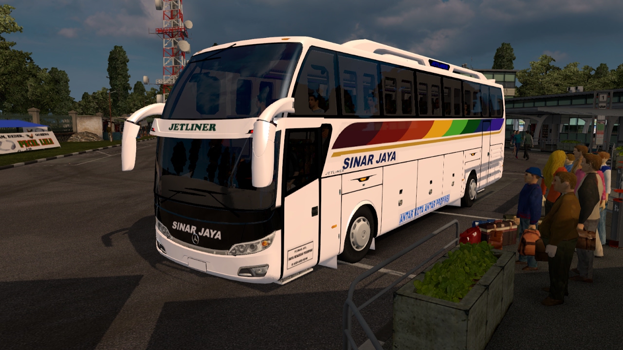 Mod Bus Indonesia Ets2
