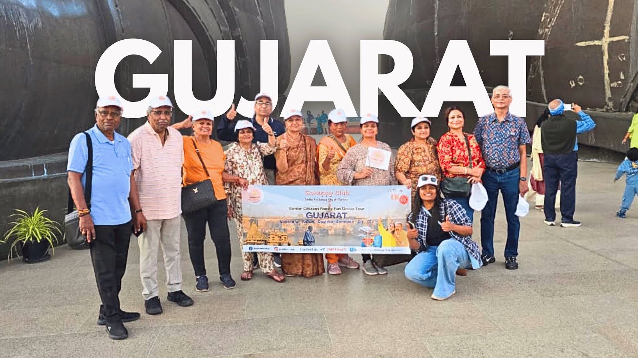 Senior Citizens Fun Group Tour – Gujarat | Dec 2025 | GoHappy Club