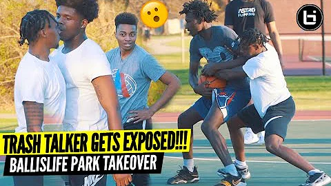 Trash Talker Got Physical..So They Taught Him A Le...
