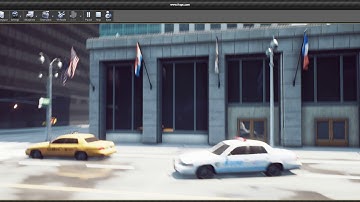 City Map using Unreal engine 4