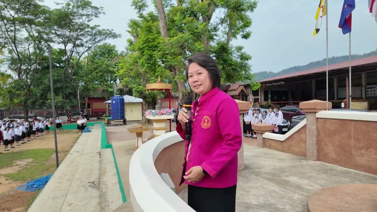 บรรยากาศการเปิดเรียนวันที่ 1 ปีการศึกษา 2567 โรงเรียนบ้านเวียงพาน