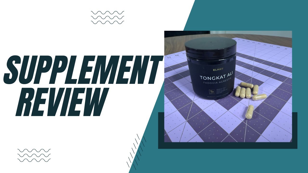 ELMNT Tongkat Ali High Potency Supplement REVIEW