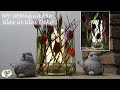 DIY Floral design/ Frühlingsdeko | glass vase with tulips/ Tulpen im Glas | bloemschik DekoideenLand