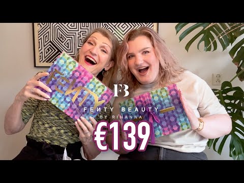 Fenty adventskalender unboxing met mama | Vera Camilla @VeraCamilla