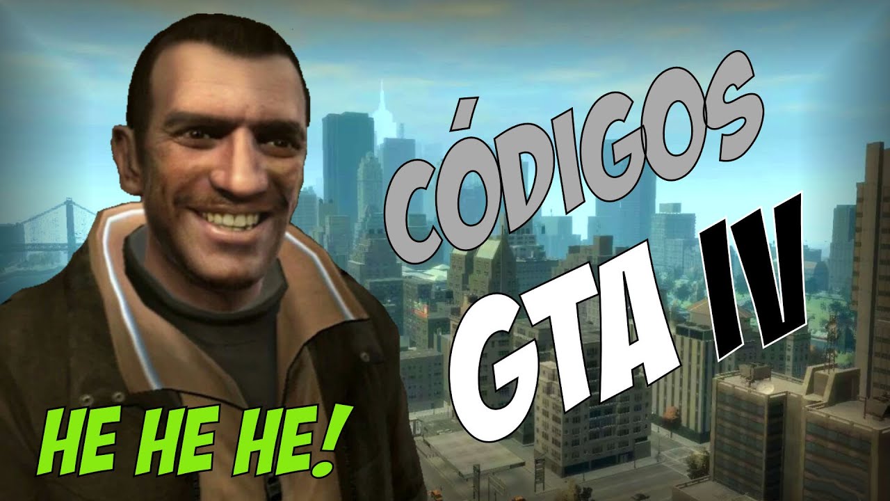 TODOS OS 30 CÓDIGOS DO GTA 4 (Carros, Armas, Dinheiro e Vida Infinita) 